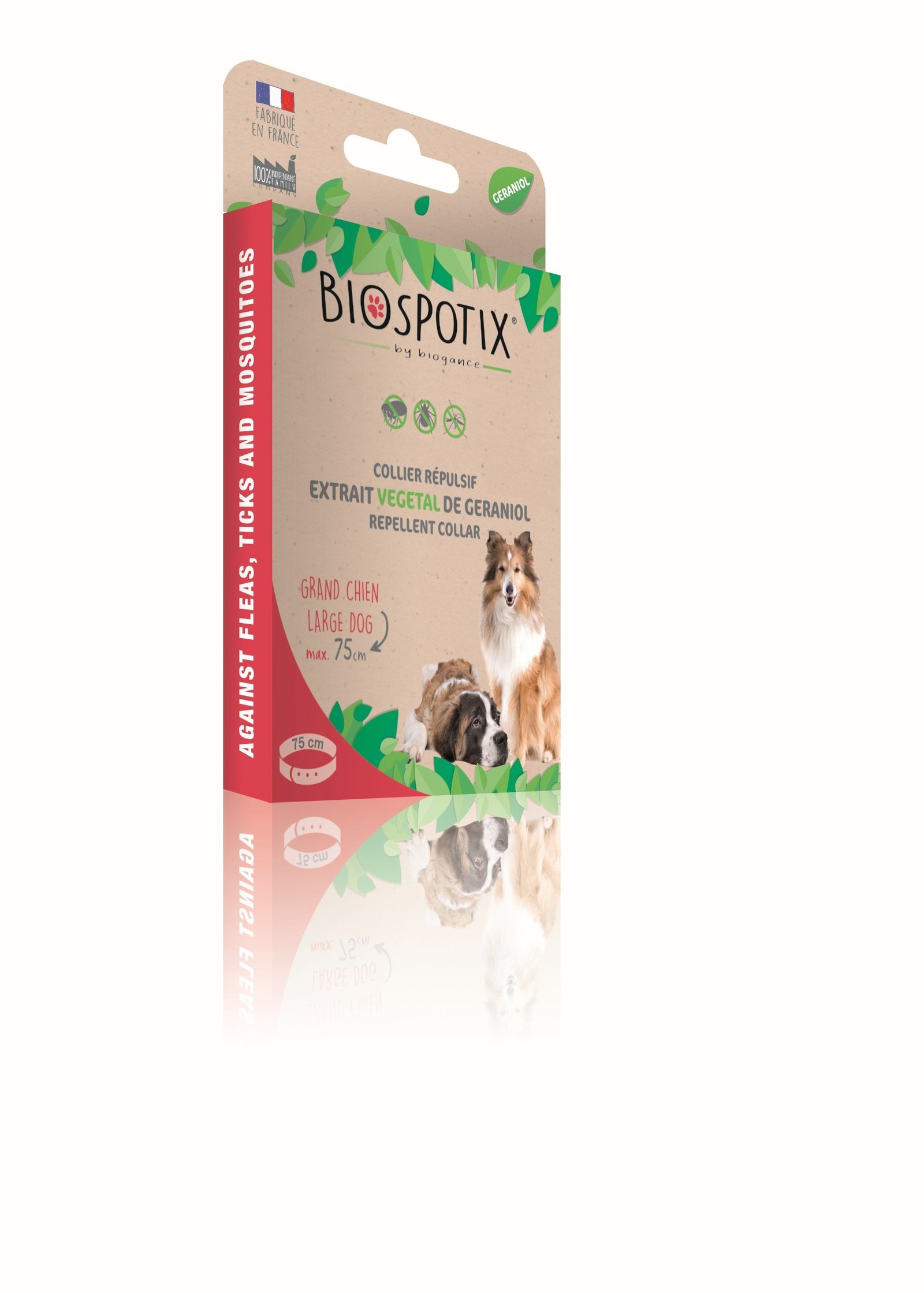 BG Biospotix Large dog collar