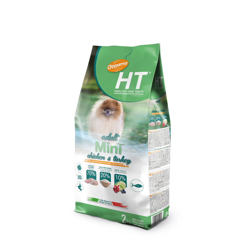CN 2kg HT dog MINI ADULT CHICKEN E TURKEY