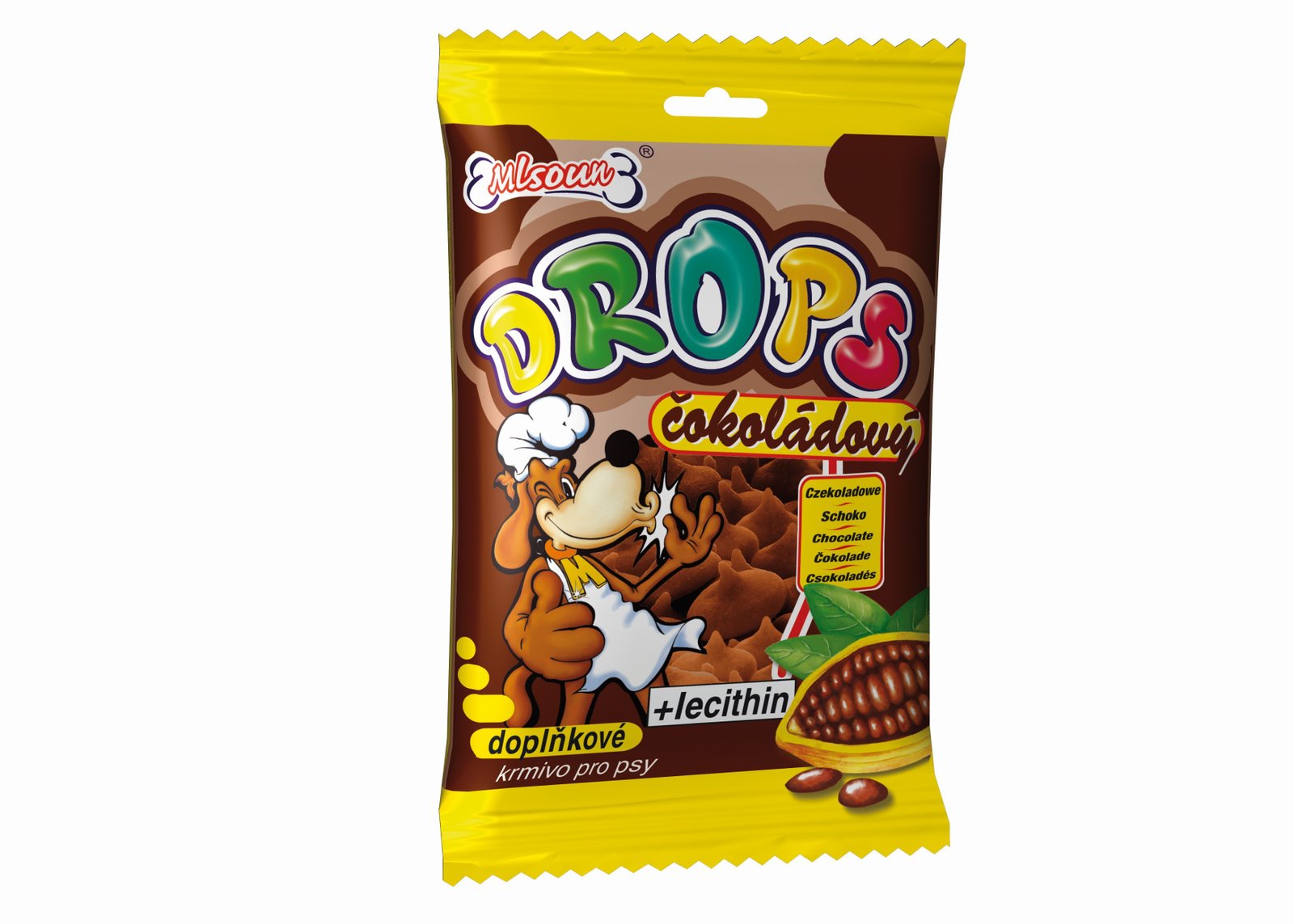 DA 99901 Drops dog- cokolada 75g