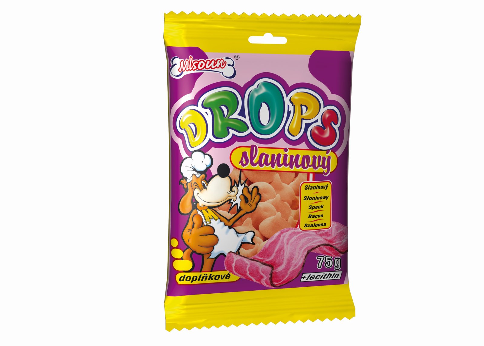 DA 99981 Drops dog - slanina 75g