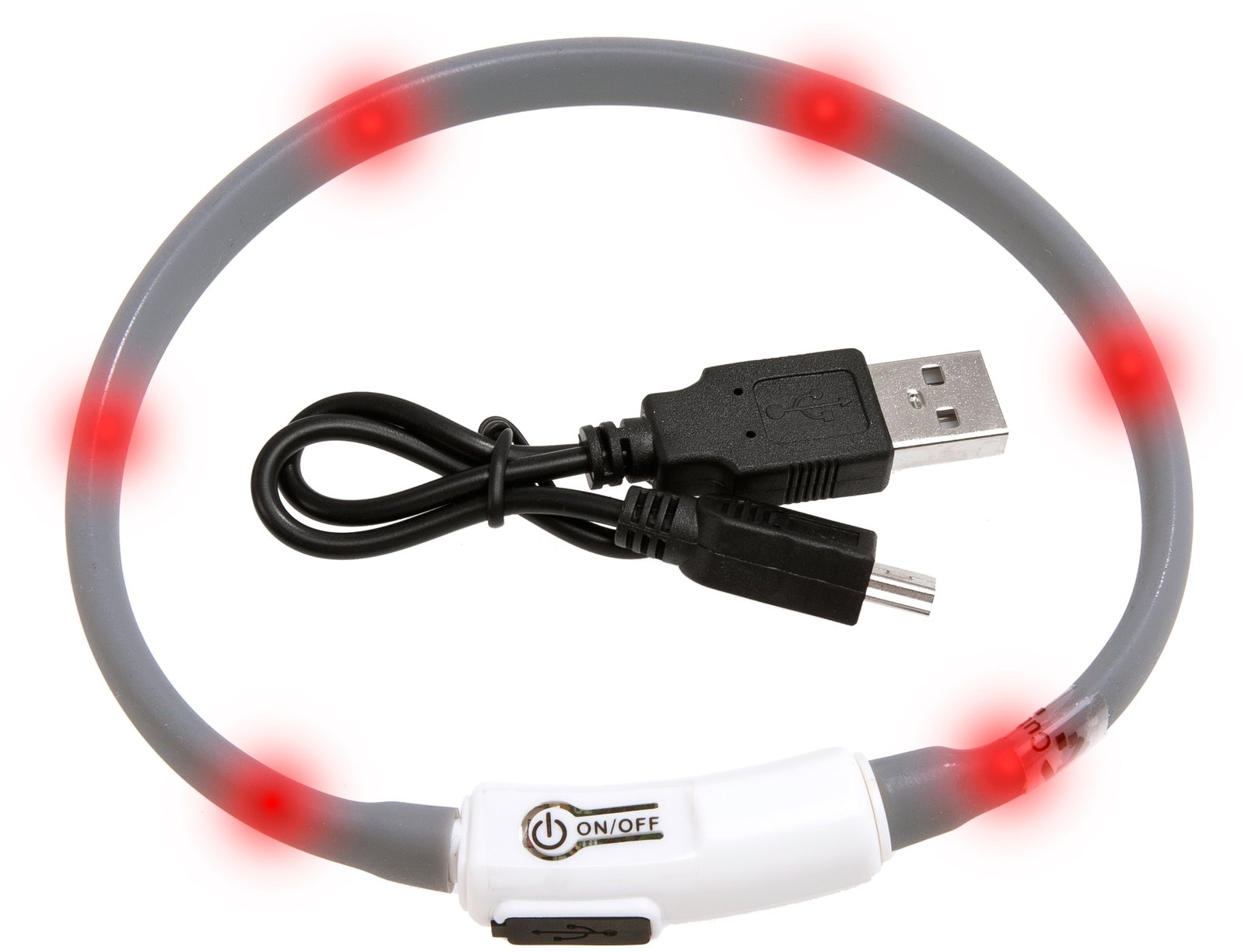 FL 64967 VISIO LIGHT LED CAT COLLAR BLACK