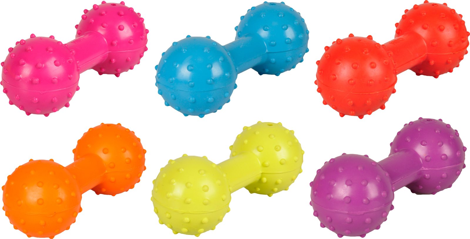 FL 70280600 Rubber dumbbel with bell-teg