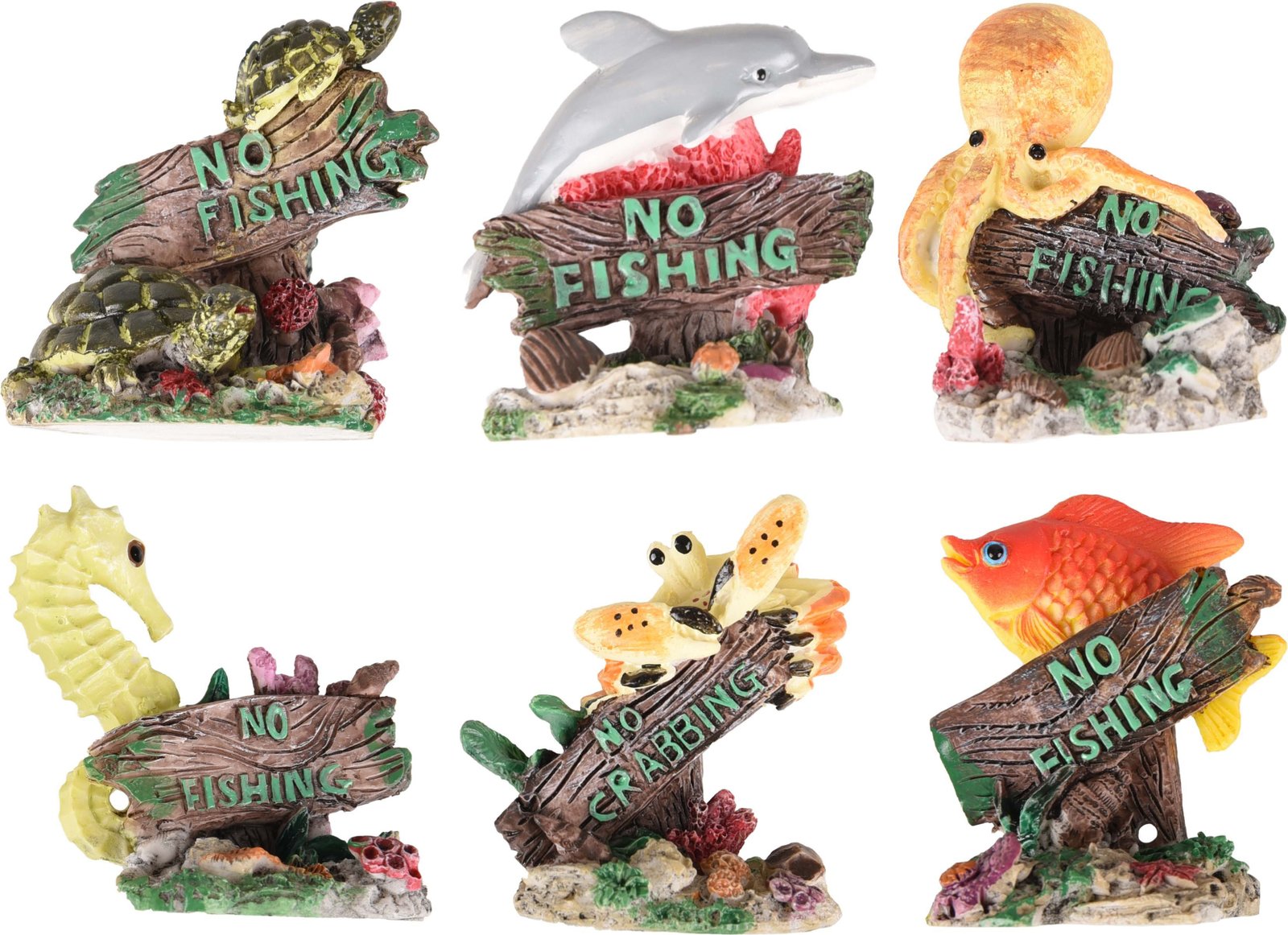 FL 400982 DECORATION SIGNS NO FISHING