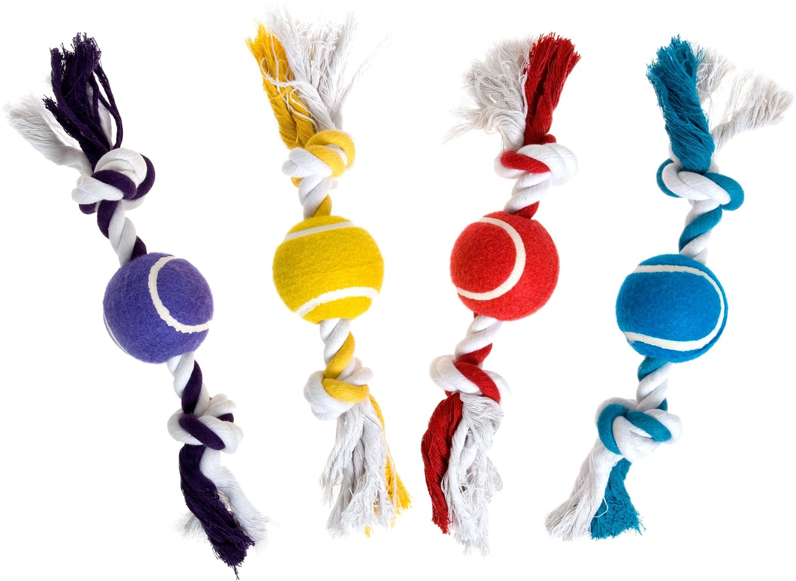 FL 47786 Cotton rope + tennisball 30cm