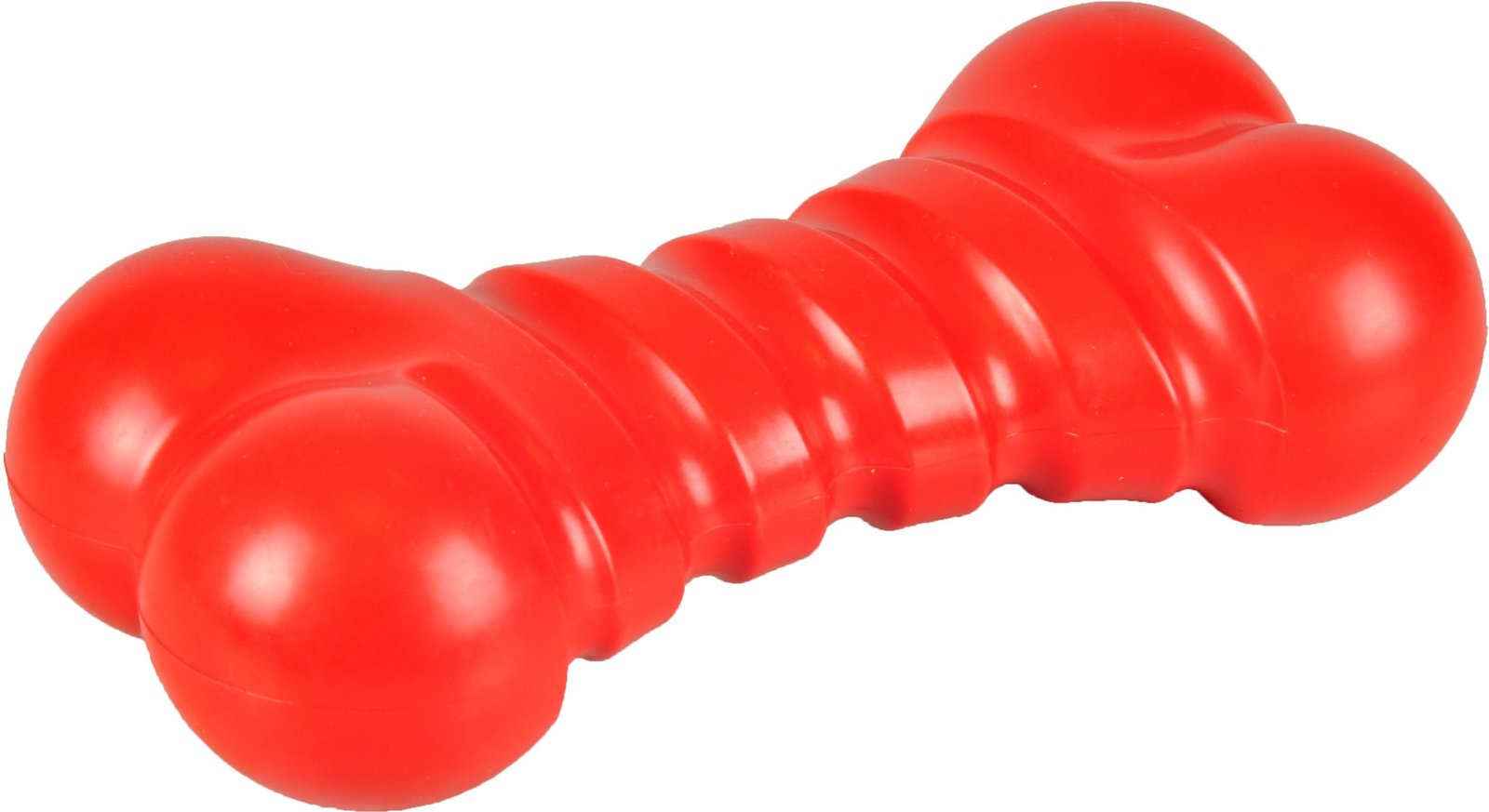 FL 518192 DT BONE BRUTUS RED TPR 14CM WITH SQUEAKER