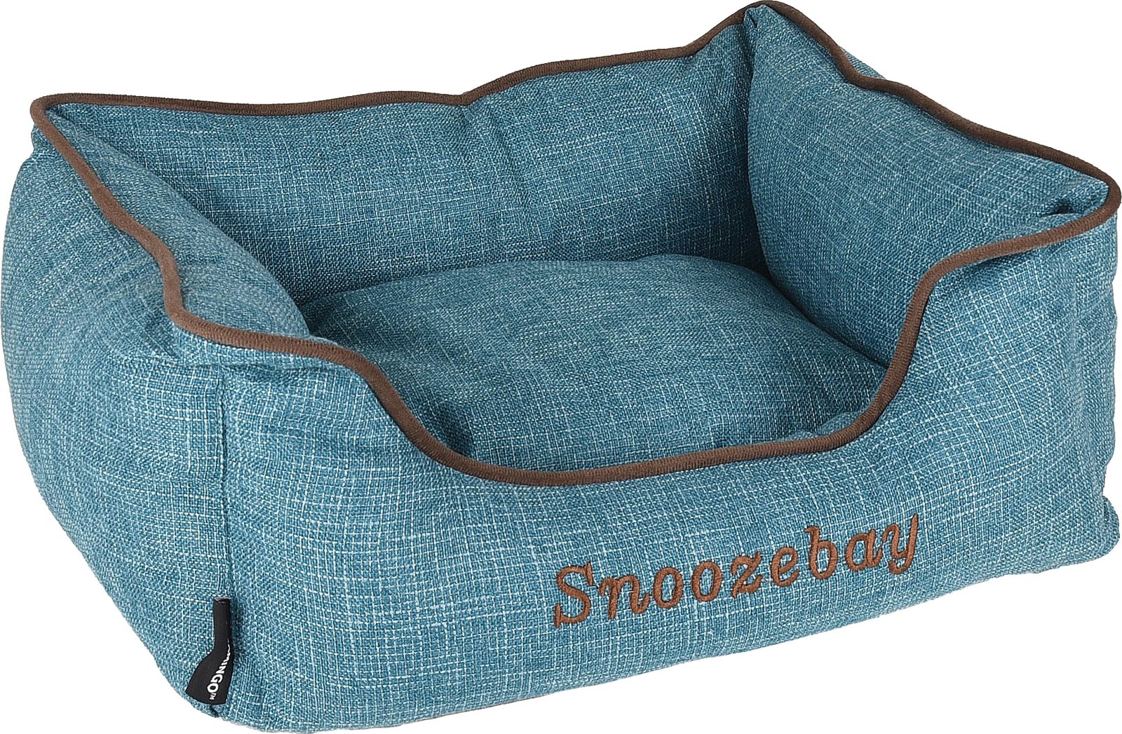 FL 519416 BASKET SNOOZEBAY RECTANGULAR BLUE 50x40x18CM