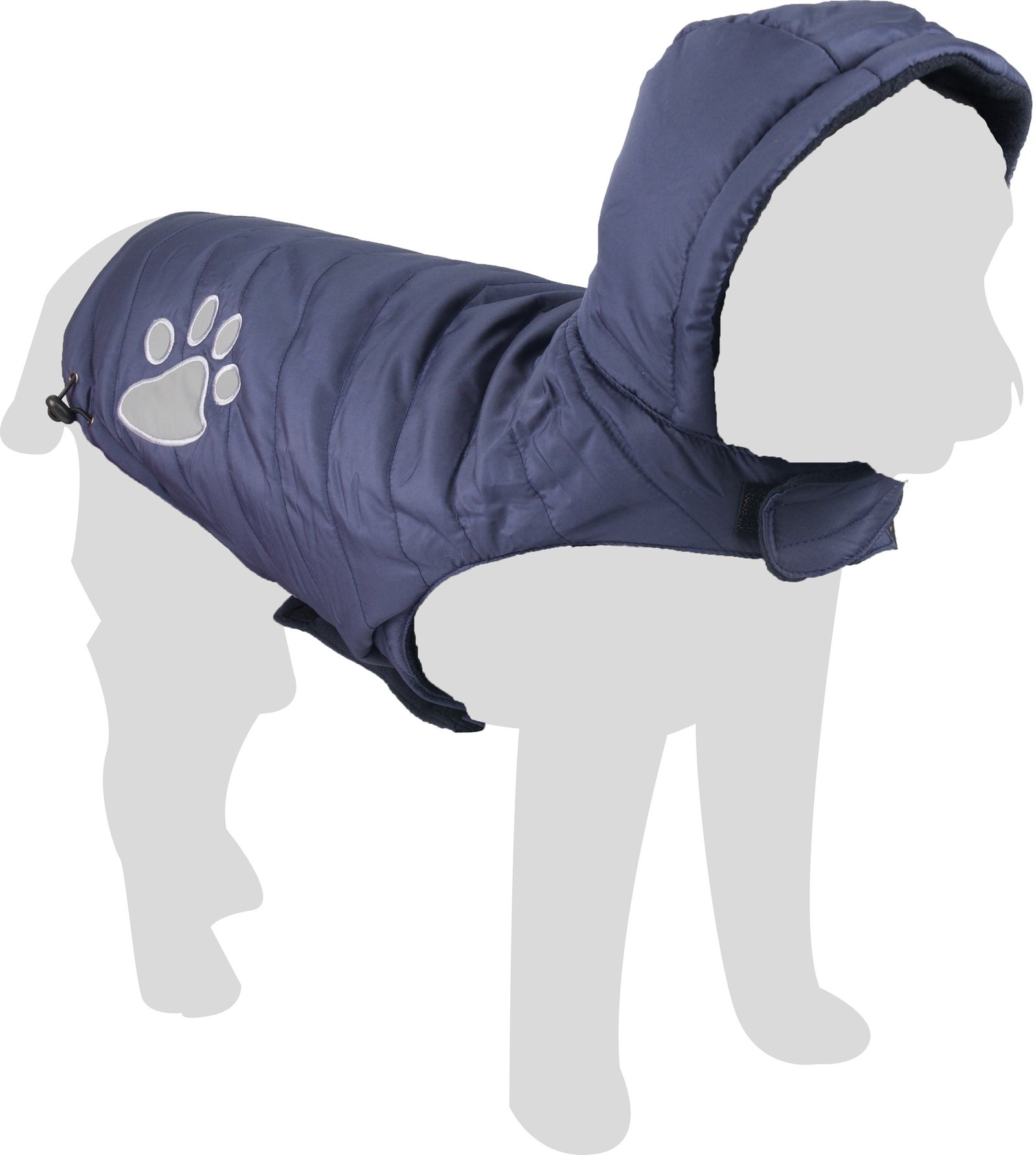FL 514616 DOG COAT PAW BLUE 30CM