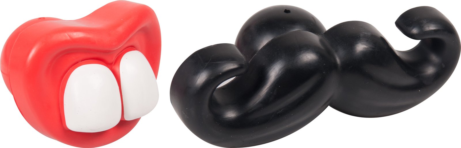 FL 514692 TOY RUBBER MOUSTACHE/MOUTH ASS