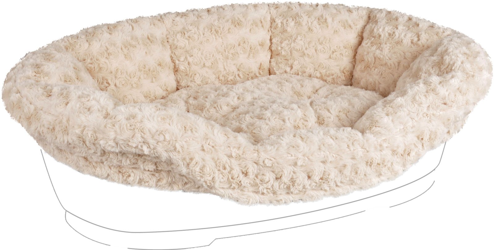 FL 516435 COVER PET BED CUDDLY BEIGE 95/110CM