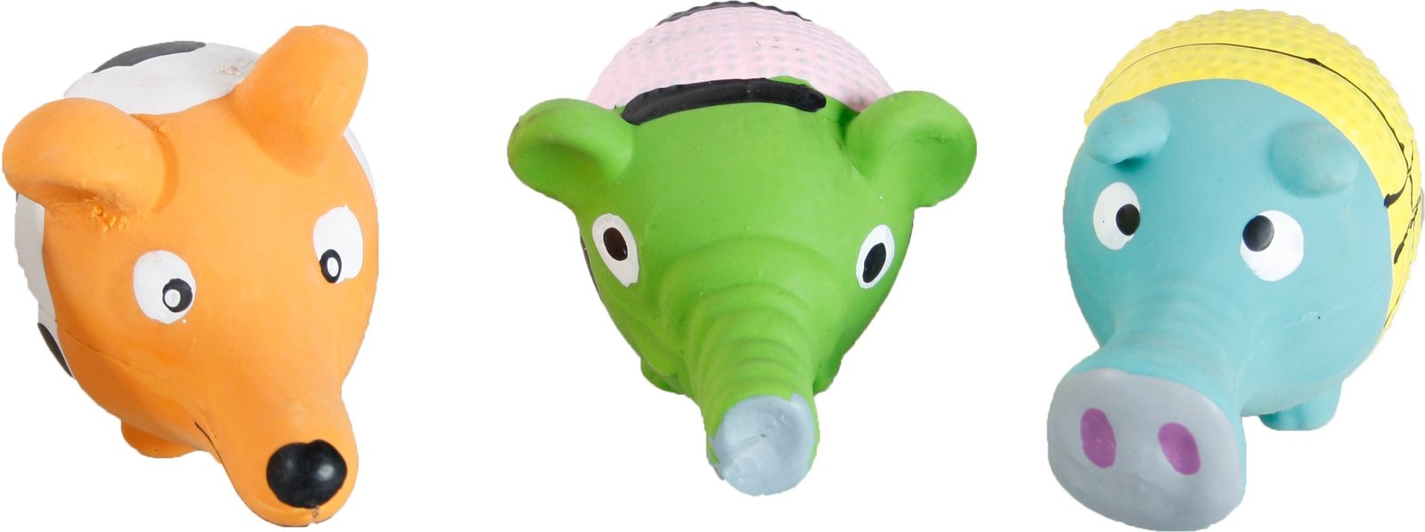 FL 1030750 Displey latex toy nosy 3 ass