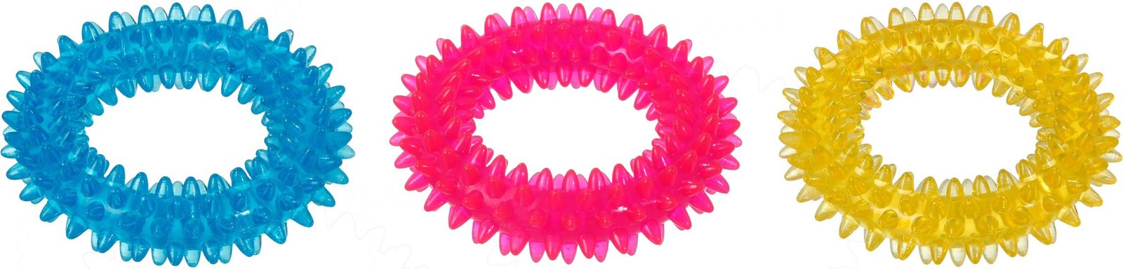 Fl 1030989  TPR SPIKE RING 12,7CM ASSORTMENT