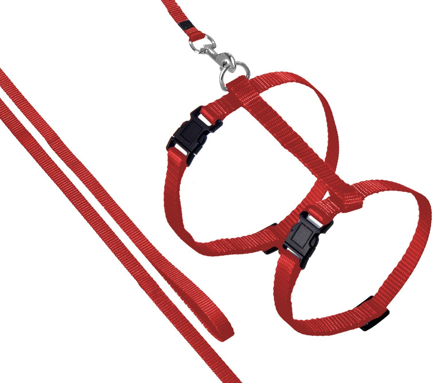 FL 1031204  ASP CAT HARNESS+LEASH RED 110CM