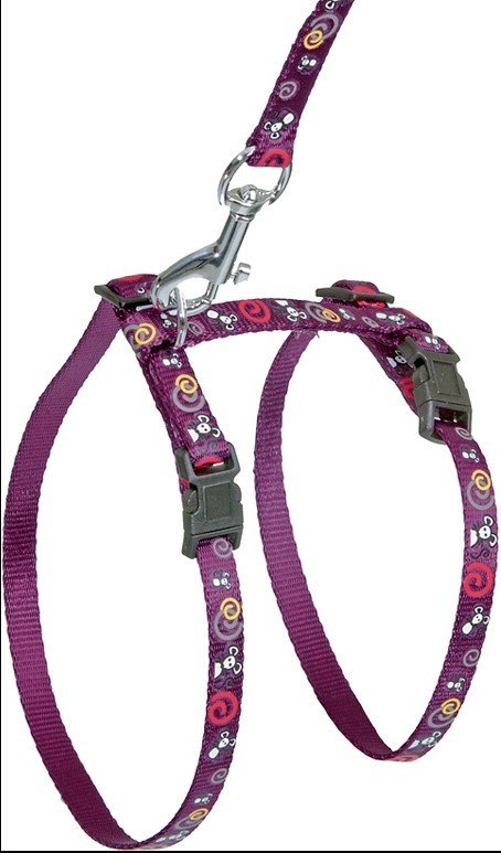 FL 1031360  ART SP. HAR.+LEASH MICE PURPLE 10MM