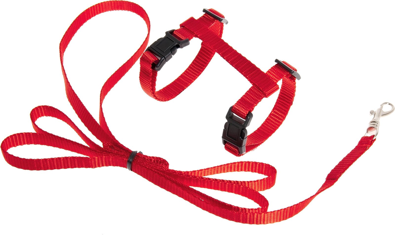 FL 1031362  ASP KITTEN HARN+LEASH RED 120CM10MM