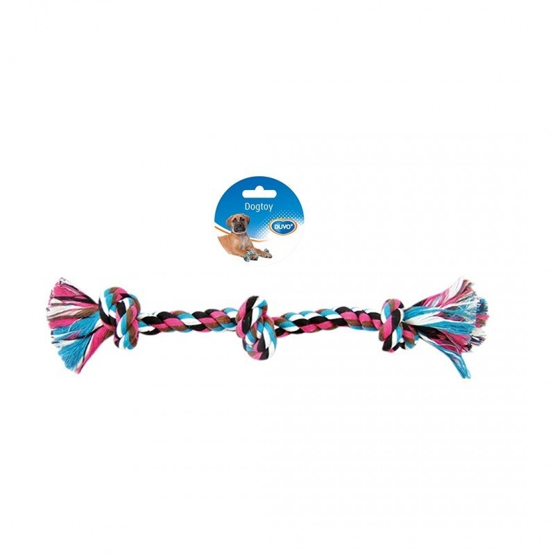 DV 4705027 TUG TOY KNOTTED COTTON 3 KNOTS