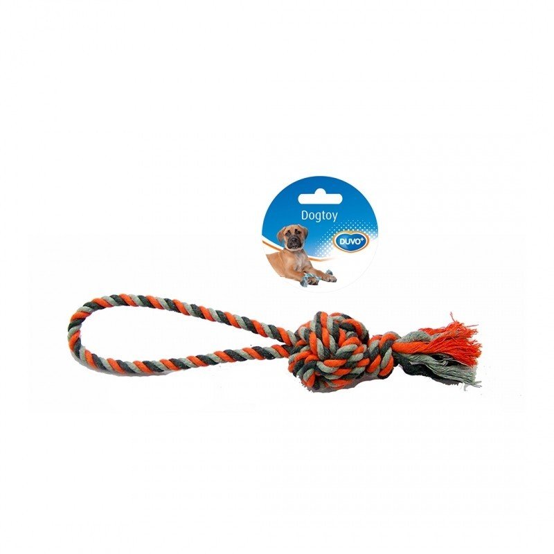DV 4705031 TUG TOY KNOTTED COTTON DUMMY BALL