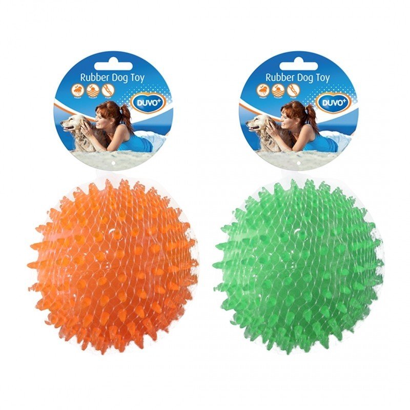 DV 1714502 TPR HEDGEHOG BALL 12cm