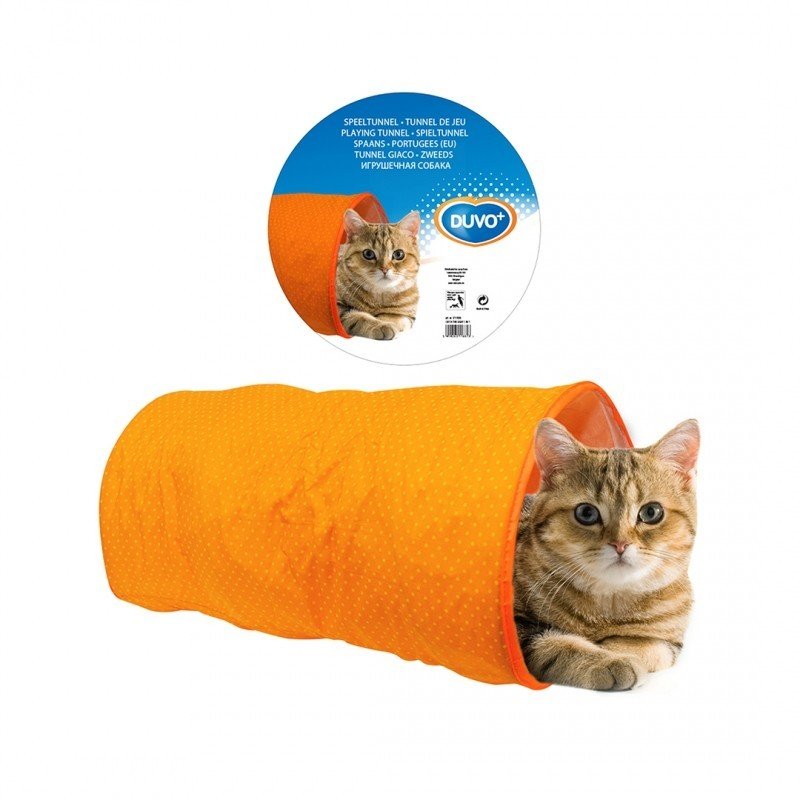 DV 1717035 PLAY TUNNEL 50x25x25CM orange