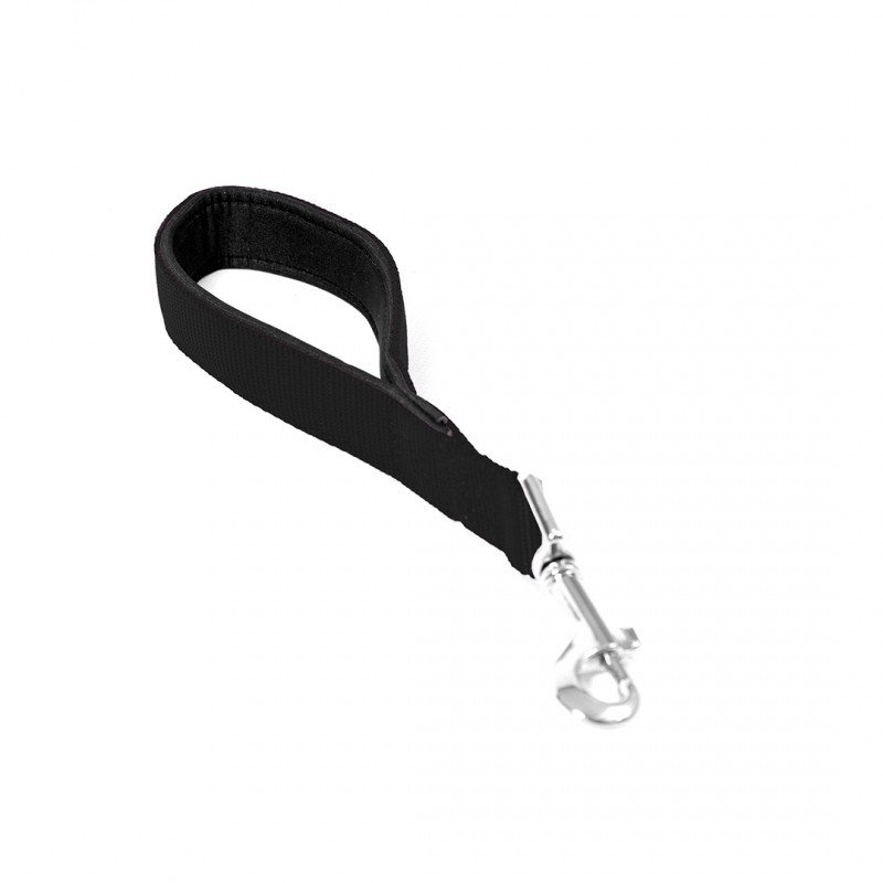 DV 0111000028 NYLON SHORT LEAD DOUBLE 30cm/25mm black