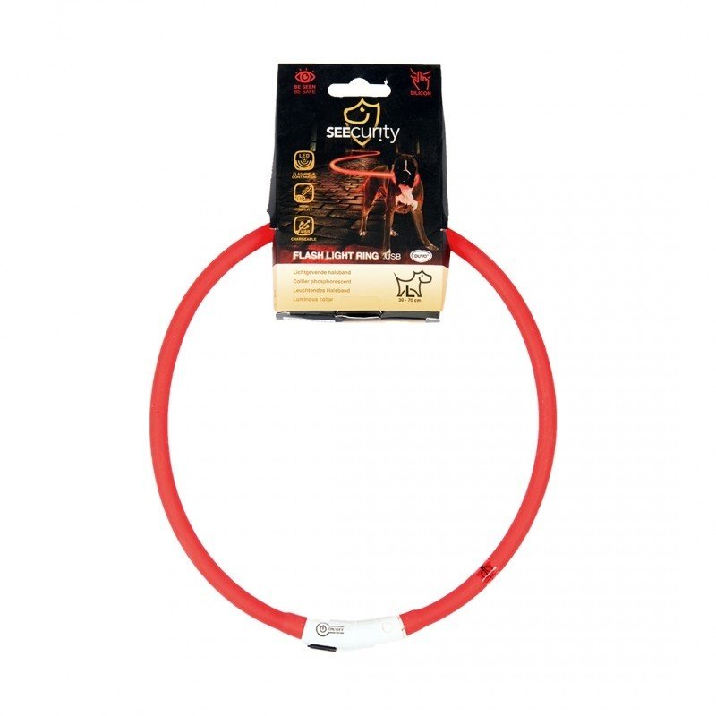 DV 1270004 Flash Light Ring USB Nylon 70cm red
