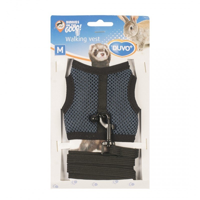DV 1717085 SMALL ANIMAL WALKING VEST M blue