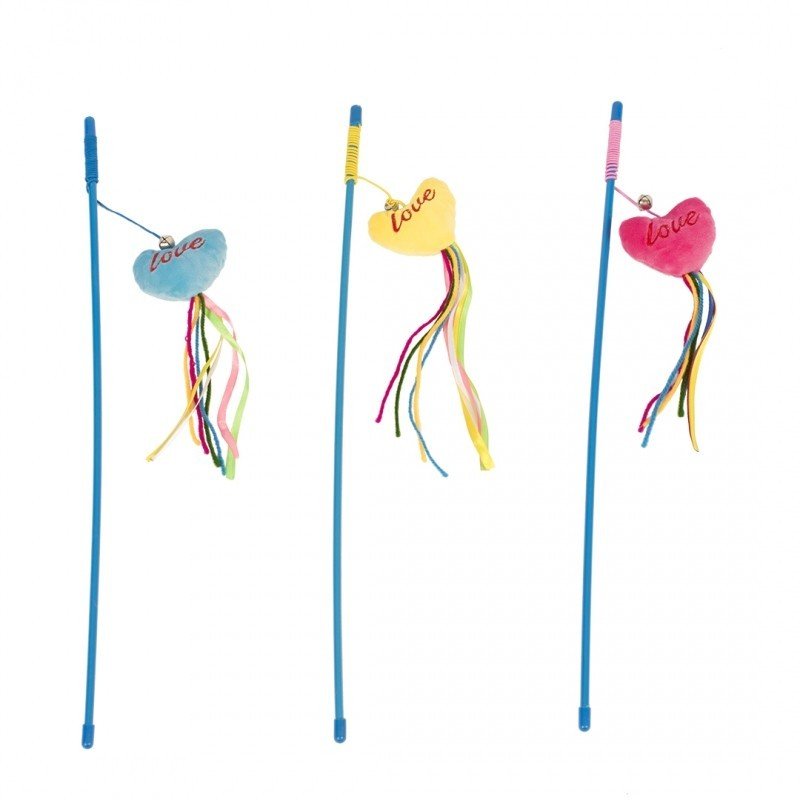 DV 121046 Playing Rod Love With Catnip Mix 53cm