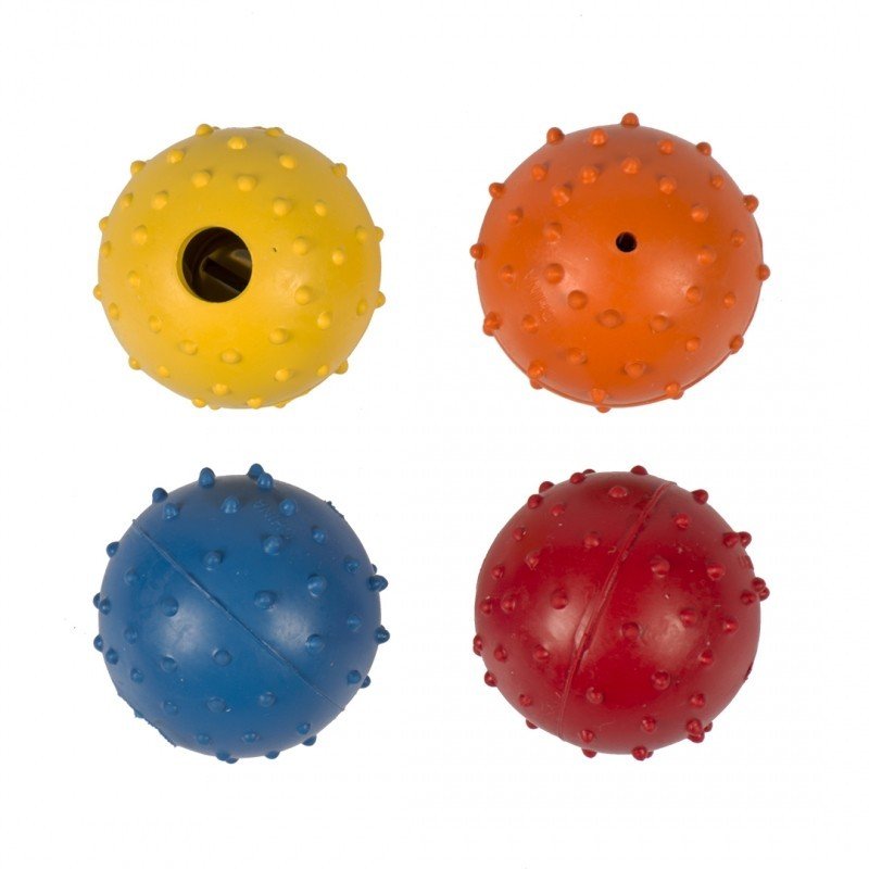 DV 10459 Dogtoy Rubber Dental Ball Mix 5cm mixed colors