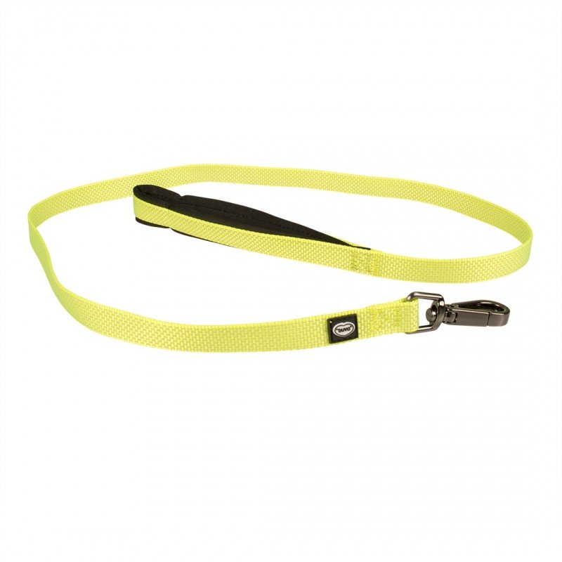 DV 10948 NORTH LEASH NYLON 100cm/20mm neon yellow