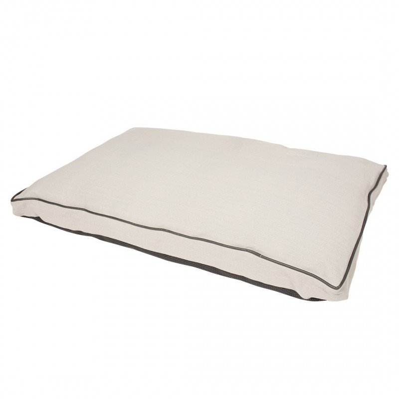 DV 11705 POLYCOTTON BLOCK PILLOW SIESTA EARL GREY 108x68x10cm grey