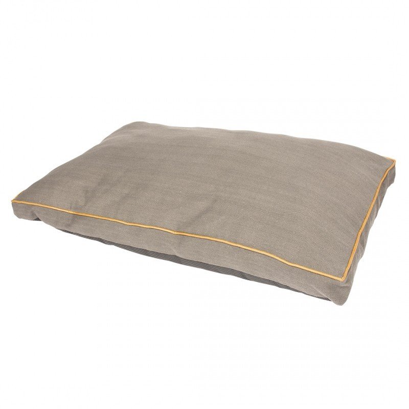 DV 11707 POLYCOTTON BLOCK PILLOW SIESTA OYSTER 108x68x10cm anthracite