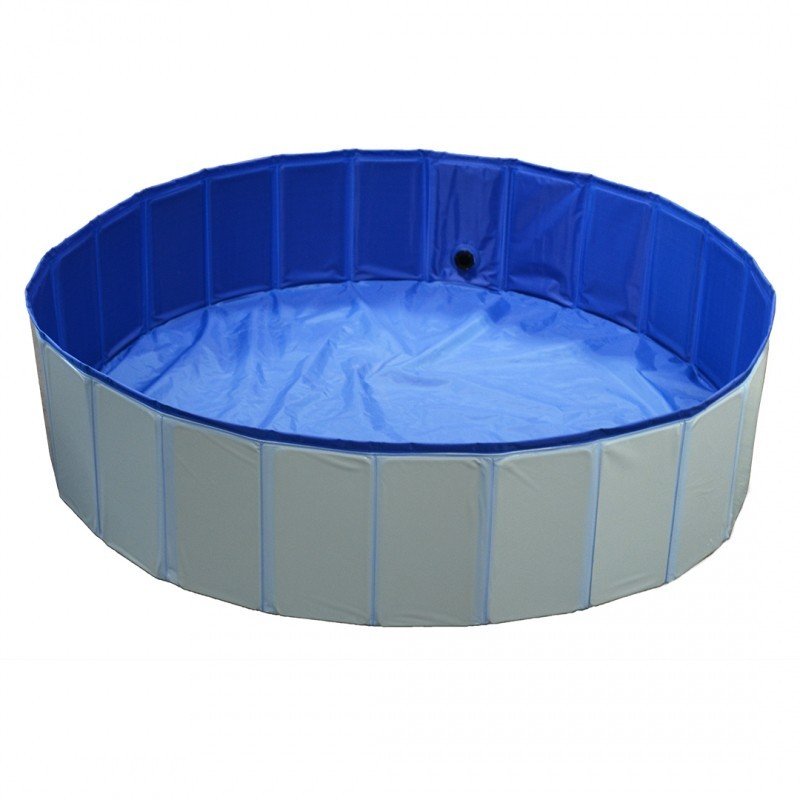DV 11761 DOG POOL ?120x30cm blue