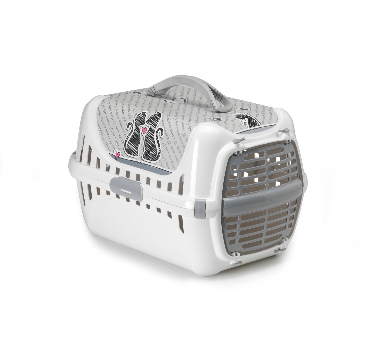MO T150 Trendy runner plastic door Cats in love-transporter