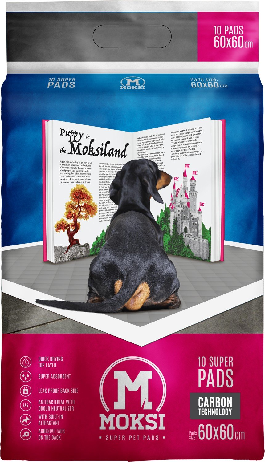 MMP Prostirke CARBON 60x60cm  10kom