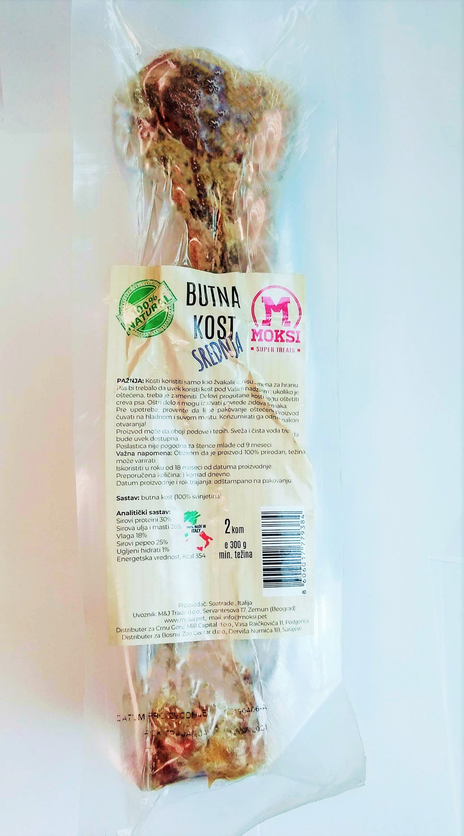 MG 415gr Moksi konzerva za pse - Govedina