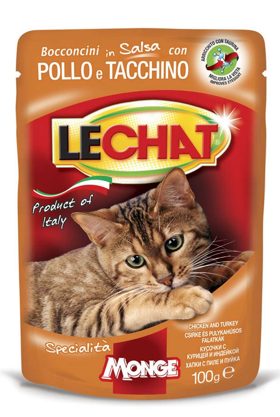 MGLC 100gr LeChat Classic sos with Chicken and Turkey