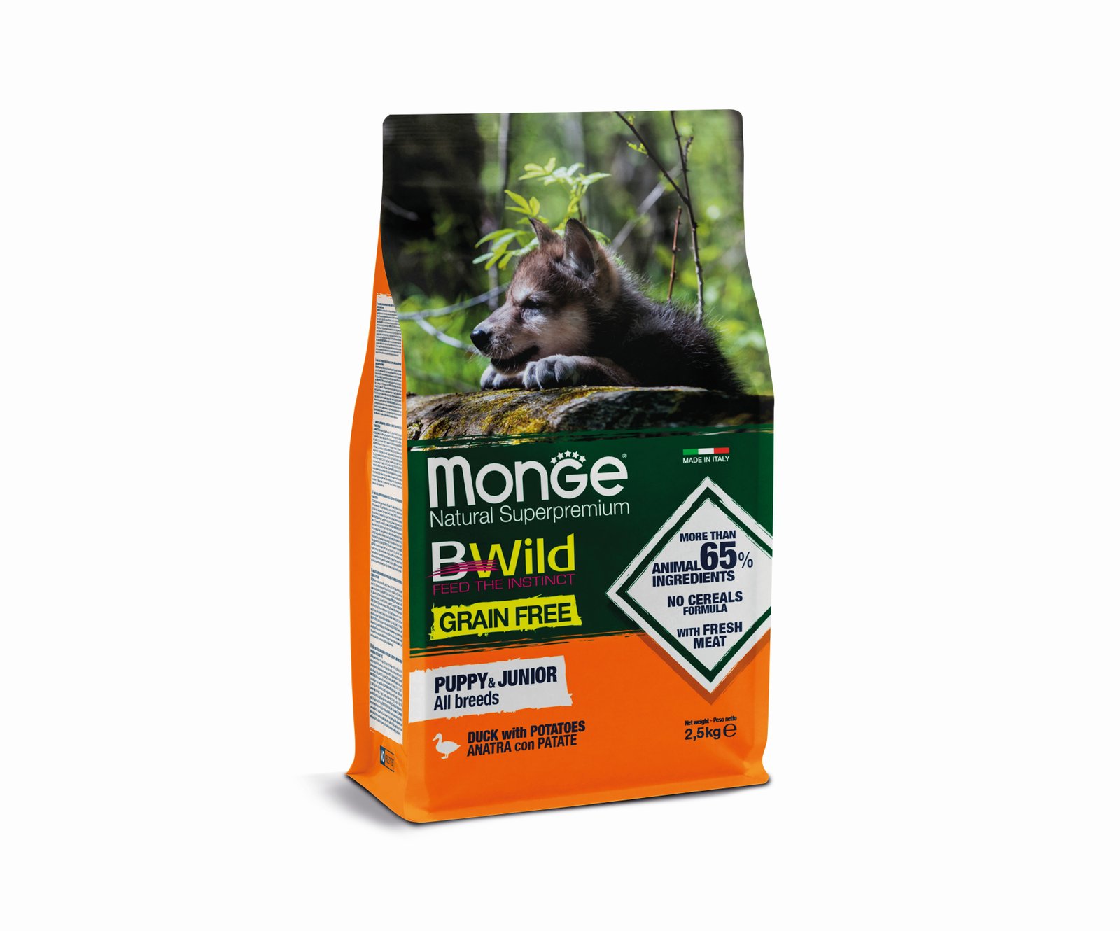 MGB 2.5kg Bwild Dog Grain Free P&J pacetina/krompir