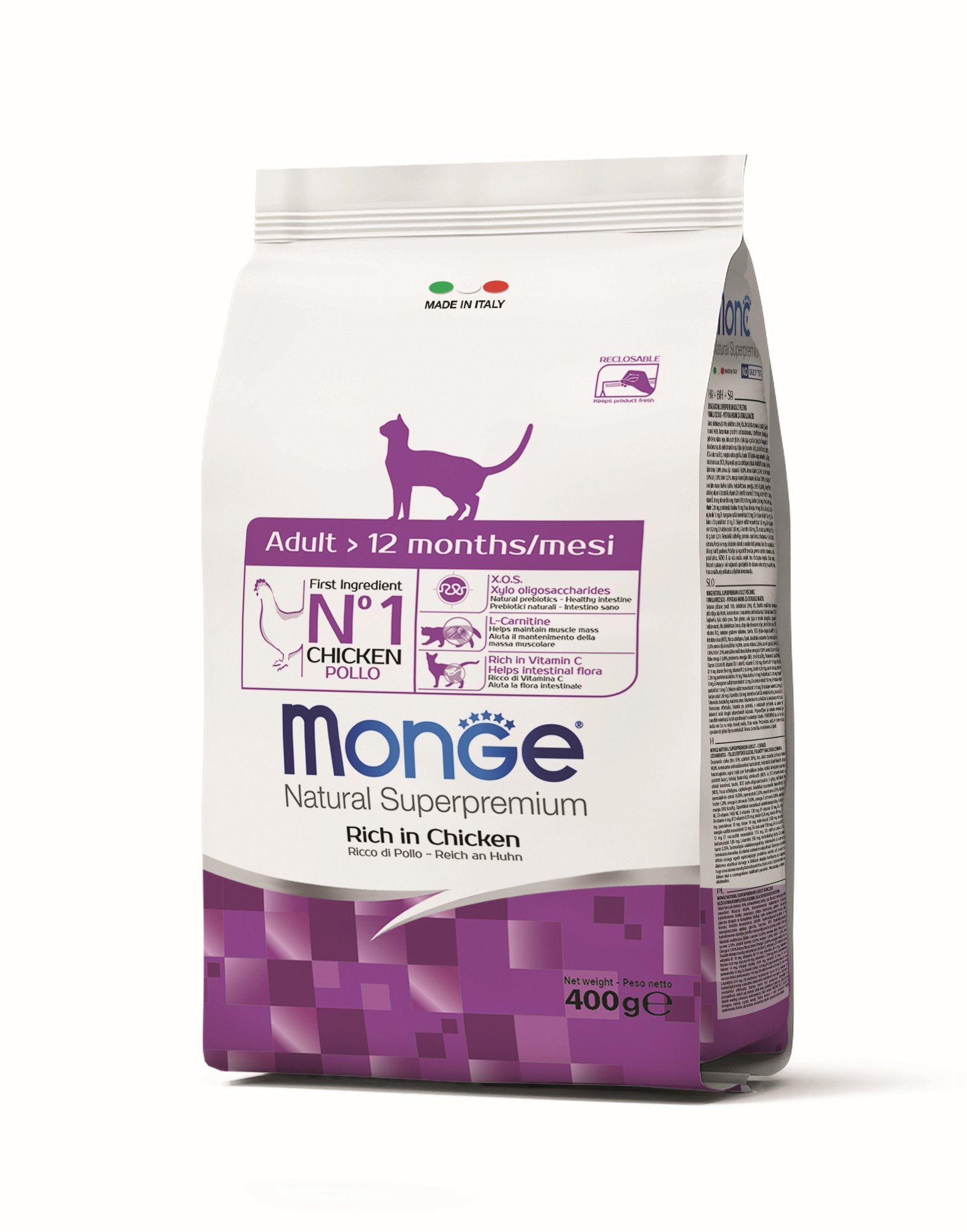 MGM 400gr Monge Cat Adult piletina