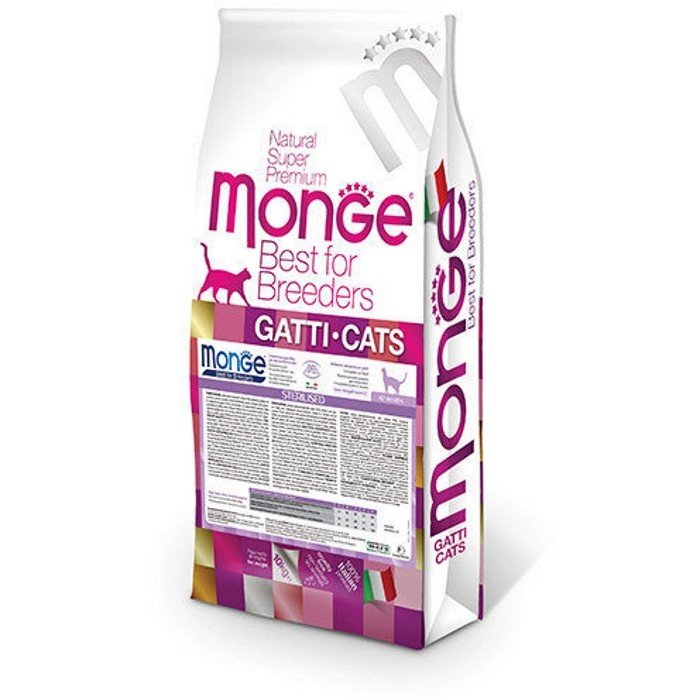 MGM 10kg Monge Cat BFB Sterilised 35/10