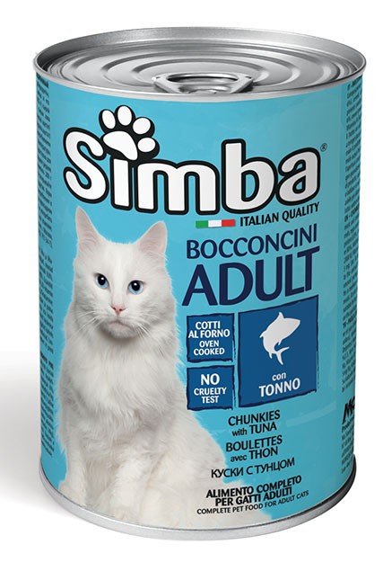 MGS 415gr Simba Cat konzerva tunjevina