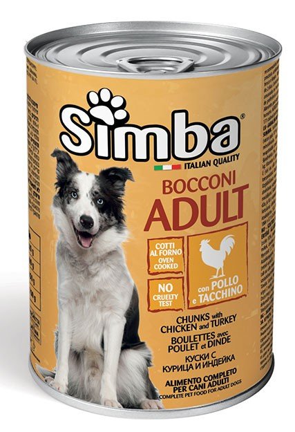 MGS 1230g Simba Dog konzerva piletina/curetina