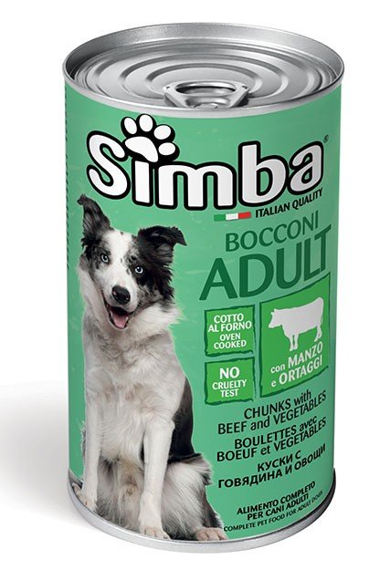 MGS 1230g Simba Dog konzerva govedina/povrce