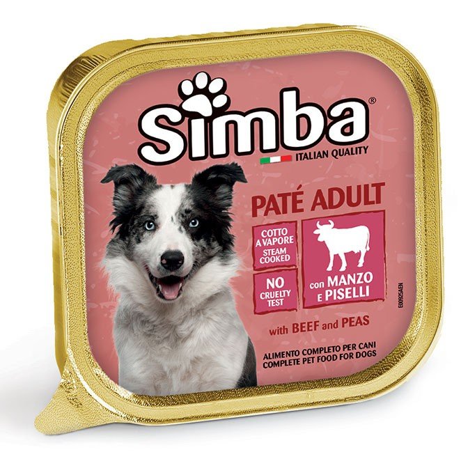 MGS 150g Simba Dog pasteta teletina/grasak