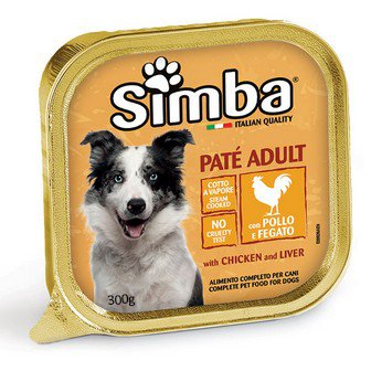MGS 300gr Simba Dog pasteta piletina/jetra