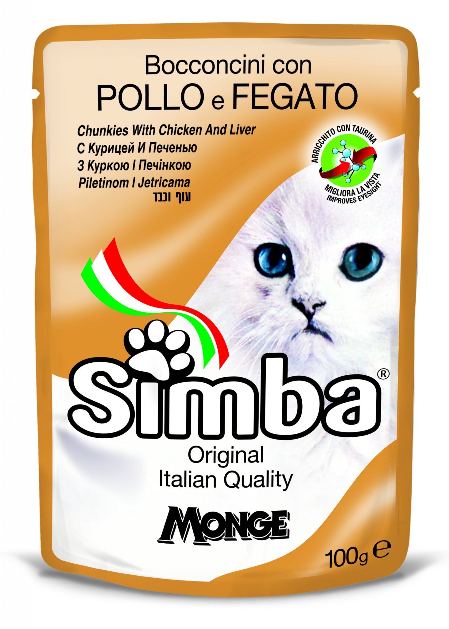MGS 100g Simba Cat sos piletina/jetra