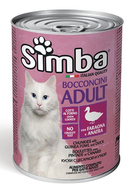 MGS 415gr Simba Cat konzerva fazan/pacetina