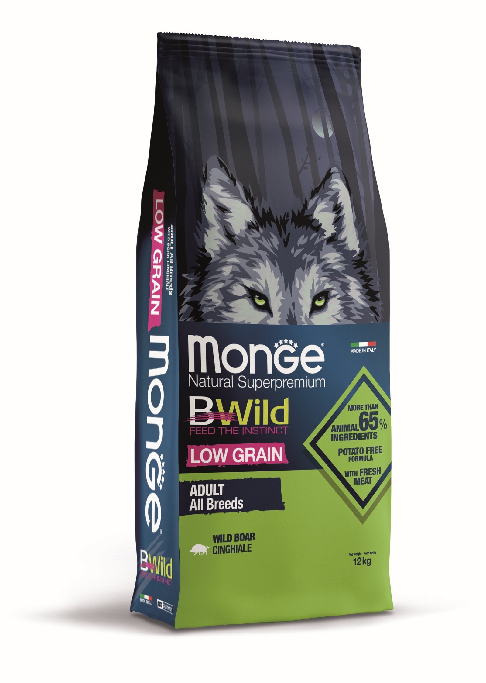 MGB 12kg Bwild Dog Low Grain Adult vepar (1175)