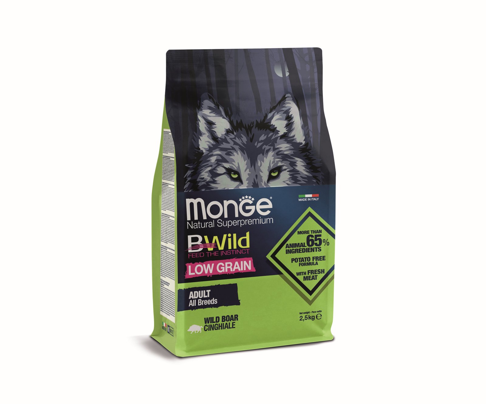 MGB 2.5kg Bwild Dog Low Grain AD vepar