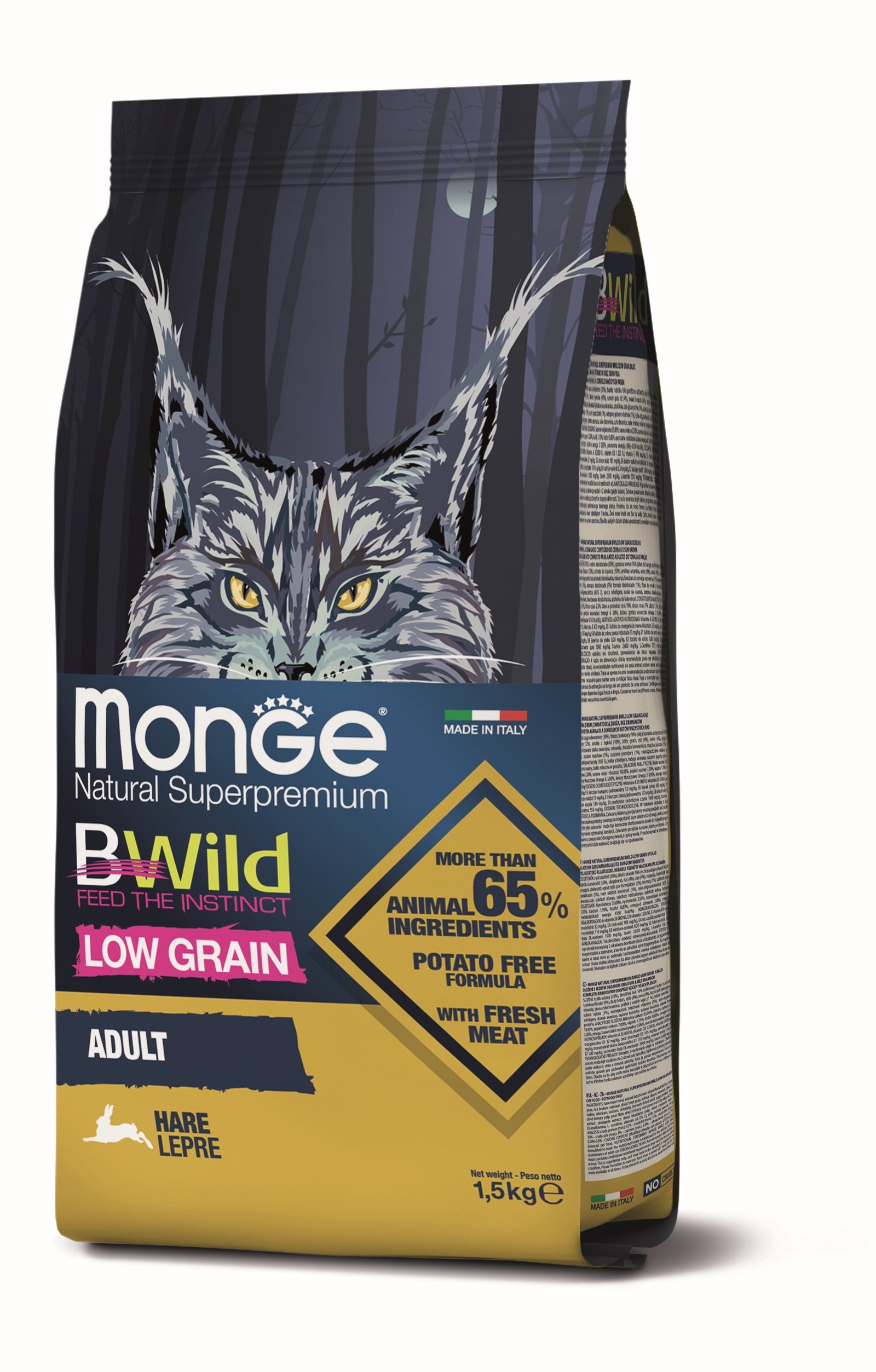 MGB 1.5kg Bwild Cat Adult zec