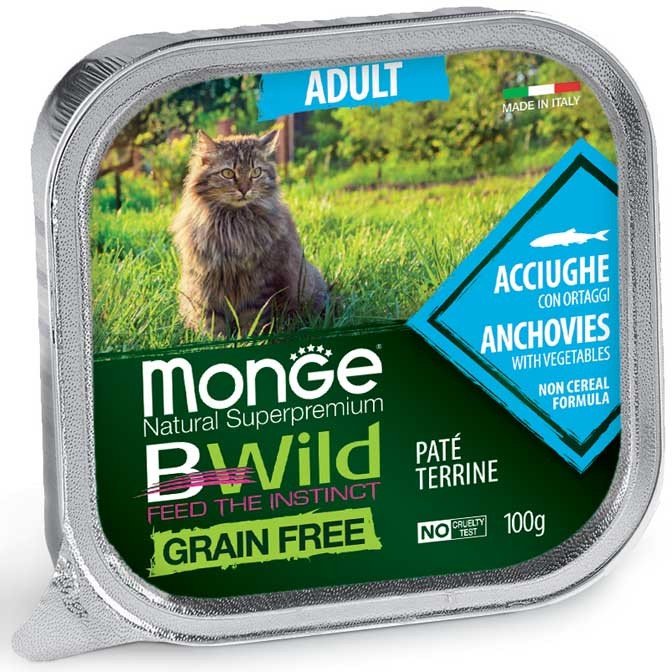 MGB 100gr Bwild Cat pasteta AD incun/povrce