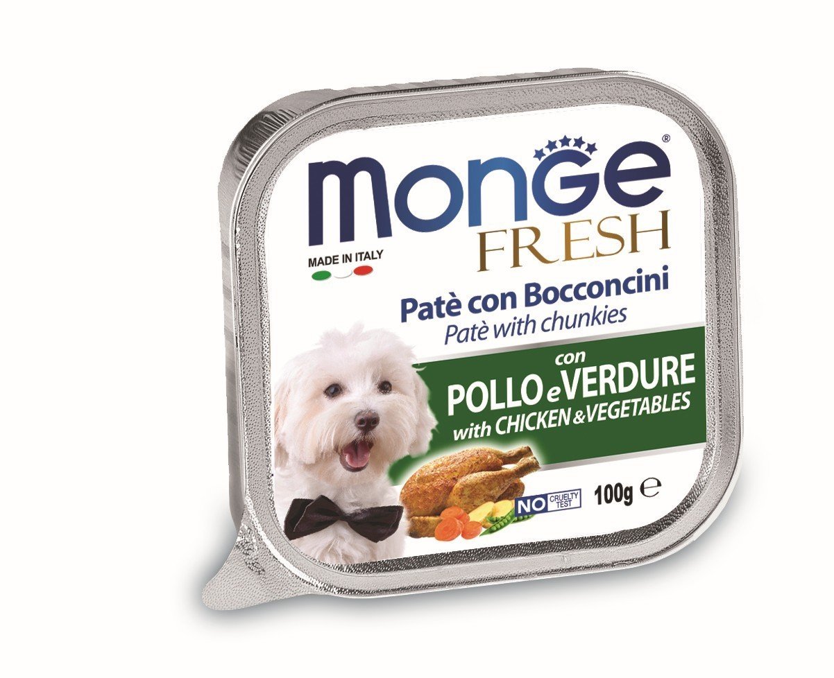 MGM 100g Monge Dog Fresh pasteta piletina/povrce